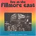 Books : Live at the Fillmore East: A Photographic Memoir