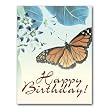 Botanical Butterfly II - Birthday Gift Enclosure Cards (set of 12)