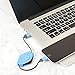 ReTrak Retractable iPhone 5/iPad Lightning Charge and Sync Cable, Blue (ETLTUSBBU)