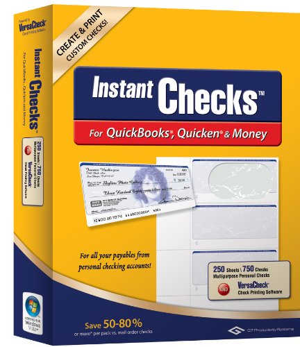VersaCheck Refills Form # 3001 Personal Wallet Check, Green