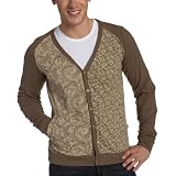 Vintage Red Young Men's Slub Jersey Cardigan at Vintage Red