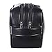 HappyDavid PU Leather Zipped Travel Toiletry Bag Mens Ladies Supply Toiletry Bag