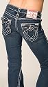 True Religion Joey Super T in Dark Drifter