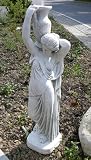 Produkt-Bild: Marmorstatue "Die Wassertr&auml;gerin" wasserf&uuml;hrend H 92cm