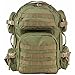 VISM by NcStar Tactical Backpack with Trim, Green/Tan