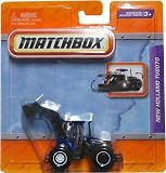 2011 Matchbox 4 Real Working Rigs Die-Cast, (Blue) NEW HOLLAND TV6070 (Bidirectional Tractor)