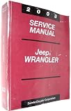 Jeep Wrangler 2003 Service Manual: Part Number 81-370-03063