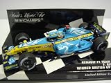 Review Minichamps 400 060101 / Diecast Model Renault R26 (Fernando Alonso 2006) in Blue (1:43 scale)