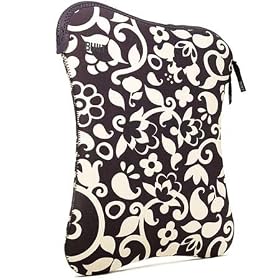 Built E-LS15-FVE 15-Inch French Bull Vine Pattern Laptop Sleeve