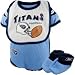 Newborn Tennessee Titans Bib, Creeper, & Bootie Set - 3-6M