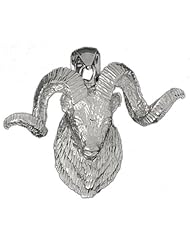 Clevereves 14K White Gold Pendant Moose 33 - Gram(s)