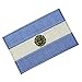 Argentina Flag Embroidered Argentinian National Emblem Iron On Sew On Patch