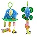Sealive Baby Rattle Hanging Bell Toys for 3 Month Old Baby Girl Boy, Stroller Car Seat Crib Toy Soft Plush Development Toys for Newborn Infant Birthday Gifts