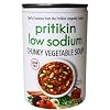 Pritikin Chunky Vegetable Soup, Low Sodium, 15 Ounce Tins (Pack of 12)