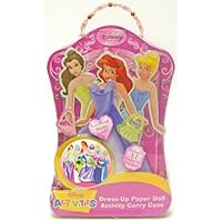 Princess Dress Up Paper Doll Activity Carry Case