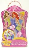 Princess Dress Up Paper Doll Activity Carry Case