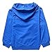Owone Box PJ Masks Baby Kids Long sleeve fleece T-shirt hoodie, Blue, 120/5-6 T