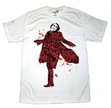TS153 The Dark Knight Joker Covered in Laughter Heath Ledger Batman T-Shirt