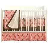 JJ Cole 4 Piece Crib Bedding Set in Pink Vintage by JJ Cole