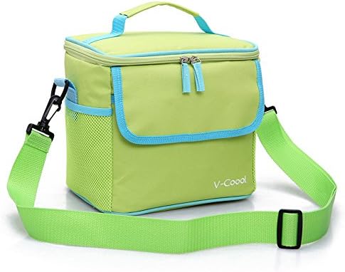 Outdoor Equipments 7.5L Candy Color Cooler School &amp; Work Lunch Bag Picnic Bag (Green)
