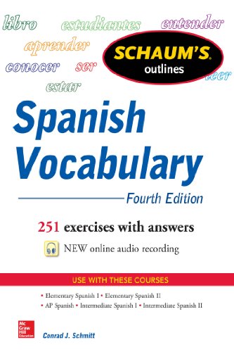 Schaum's Outline of Spanish Vocabulary 4E EBOOK (Schaum's Outlines)