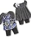 Baby : Sweet Heart Rose Baby Girl Baby Doll Dress & Leggings Set Black/White 24 months