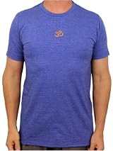 Embroidered Aum (Om) Mens Recycled T-shirt