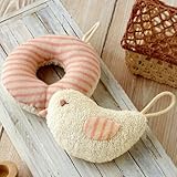 （ハマナカ） ベビー 赤ちゃん おもちゃ の 手作りキット ひよことドーナツのがらがら （2点1組） ※オーガニックコットン 使用