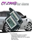 Car Alarm with Remote Start and Keyless Entry Includes 2 LCD Remotes