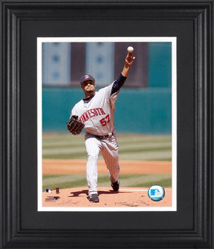 Johan Santana Minnesota Twins Framed Unsigned 8x10 Photograph
