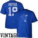 Reebok Baltimore Colts Johnny Unitas Retired Legends Name & Number T-Shirt