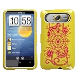 Exotic Yellow Design Protector Case for HTC HD7