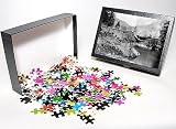 Photo Jigsaw Puzzle of Buster Keaton The General. A Civil War Era Locomotive Crashes Into The Rock from Granger Art on Demand