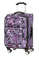 Ricardo Beverly Hills Mar Vista 20-Inch 4 Wheel Expandable Wheelaboard, Purple Paisley, One Size
