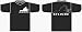 Avail T-Shirt - White Print on Black Shirt - Virgina Logo on Front with Richmond Location Noted and 