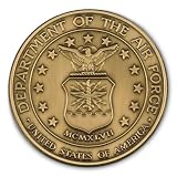 Service Medallion - Air Force w/ Adhesive