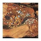 Posters: Gustav Klimt Poster Art Print - Rough Water (20 x 16 inches)