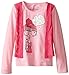 Dream Star Girls' Lace Vest Twofer Style Queen Top