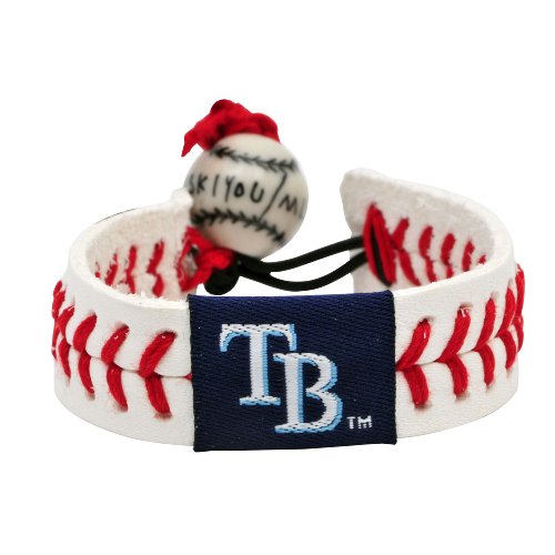 MLB Tampa Bay Devil Rays Classic Baseball Bracelet