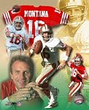 Joe Montana 49ers 8x10 Photograph AABV010