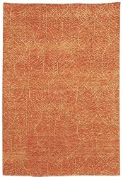 Martha Stewart Foliage Hand-knotted Oushak Harvest 8' x 10' Area Rug