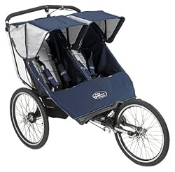 Baby Jogger 2007 Performance 20" Double Stroller - Navy/Silver