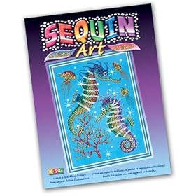 Sequin Art and Beads� Seahorses