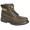 CAT Holton Boots, Brown Steel Toe