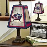 Columbus Blue Jackets Art-Glass Table Lamp
