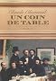 Un coin de table