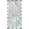 Streetwise Washington DC Metro Map - Laminated Washington DC Metrorail Map - Folding pocket & wallet size metro map for travel