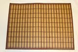 Textiles Plus 100-Percent 24-Inch by 34-Inch Natural Bamboo Floor Mat