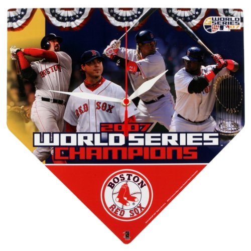 Boston Red Sox - Plate Clock