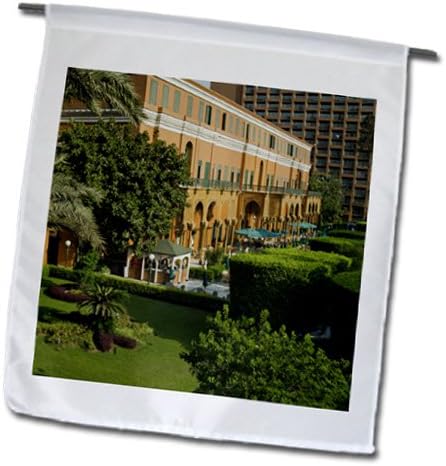Danita Delimont - Egypt - Exteriors, Marriott Hotel, Cairo, Egypt - AF14 NTO0089 - Nico Tondini - 12 x 18 inch Garden Flag (fl_131486_1)